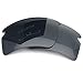 LOTSON Replacement Dark Black Polarized Sunglasses Lenses for Oakley Flak 2.0 XL OO9188