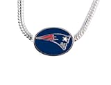 New England Patriots 2-Sided Bead Fits European Style Large Hole Bead Bracelets