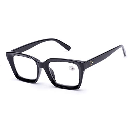 2 Retro+Square+Reading+Eyeglass+Frames