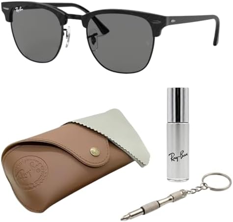 Amazon.com: Ray-Ban RB3016 Clubmaster Classic Square Shape Non