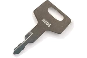 FP FRIDAYPARTS 1 Ignition Key H806 for Takeuchi 17001-00019 Gehl 180845 New Holland Case Hitachi