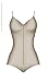 Salome 0420 Fajas Colombianas Reductoras y Moldeadoras Bra Girdle with Zipper for Women Beige L
