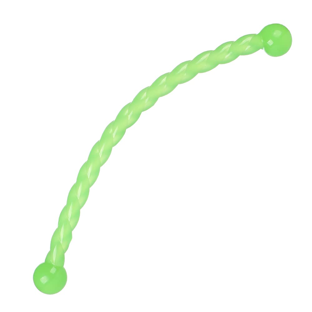 Pet Brands Ministry of Pets Dog Chew Toy for Large Dogs – Durable Flexible Glow in the Dark Fetch Stick, Interactive Toy, 48cm Green