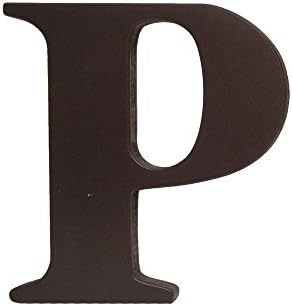 Espresso Nursery Wall Hanging Letter P