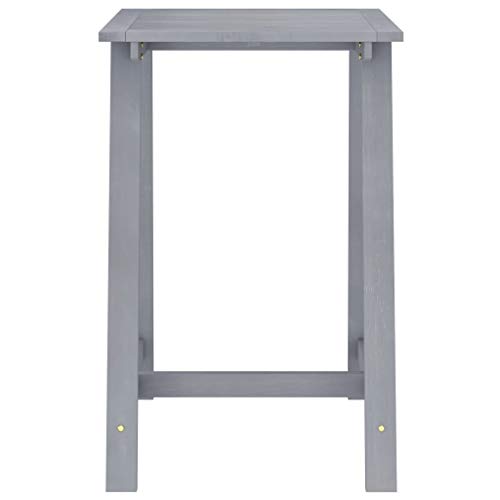 vidaXL Akazienholz Massiv Gartenbar Set 5-TLG. Theke Bar Tresen Gartentheke Bartisch Stehtisch Barhocker Barstuhl… – Bild 5
