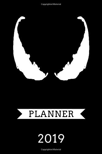 Planner 2019: Superhero Planner 2019, Daily, Weekly, Monthly Calendar and Organizer, Free Space for by 