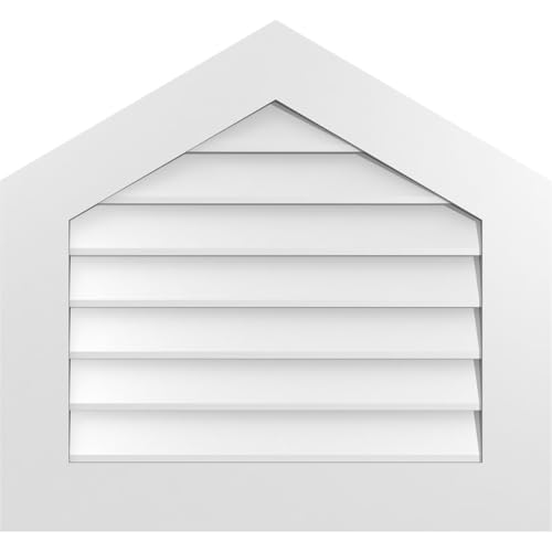 Signature Urethane GVSPE28X2601SN-07 Peaked Top Standard Frame, Primed Tan Sign…