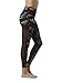 90 Degree by Reflex - Performance Activewear - Printed Yoga Leggings - Etched Camo Gunmetal - Medium