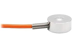 ATO.COM ATO Micro 500kg Compression Load Cell, Button Type, Weighing Mini Load Cell Sensor, Small Compression 500kg Force Sensor with High Accuracy