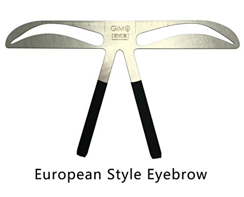 JX Eyebrow Stencil Ruler for Eyebrows Enhancer Permanent Eyebrow Tattoo Tools Balance Ruler Shaping Template - Thumbnail 6