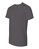 Gildan Classic Fit Mens Large L Adult Performance Short Sleeve T-Shirt Charcoal