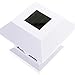 GreenLighting Outdoor Summit Solar Post Cap Light for 4x4 Wood Posts 2 Pack (White)