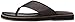 Calvin Klein Men's Deano Stud-Embossed Leather Thong Sandal