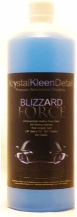 Krystal Kleen DetailBlizzard Force Advanced Snow Foam 1 Litre - Alkaline - Bubblegum Scent