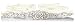 E-Clover Bridal Crystal Rhinestone Wedding Dress Sash Belt With Ribbon (Ivory)