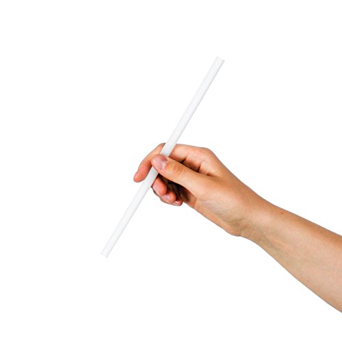 Color Changing Beautiful Plastic Straws - Changes from White to Blue - Changes Color When Sipping a Cold Drink! Perfect for Shakes & Smoothies! Frozen Dessert Supplies - Fast Shipping! 25 Count - Thumbnail 3