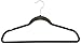 Closet Complete SUPREME Quality, ULTRA-Heavyweight, 85-gram, Virtually-UNBREAKABLE Velvet Hangers, Ultra-Thin, Space Saving, No-Slip Suit Hanger, 360° SPINNING,ROSE GOLD Hooks, Heather Gray, Set of 50