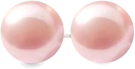 Titanium Hypoallergenic Earrings with Pail Rose Swarovski Imitation Pearls, Swarovski jewelry (08)