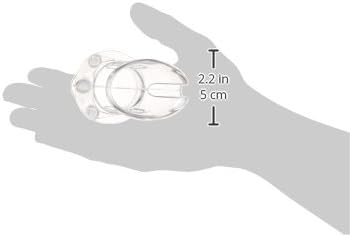 CB-X CB-6000S Chastity Cage Chrome Small, Clear, Wood, 37 mm - Image 5