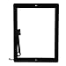 Aiiworld Touch Screen Digitizer Assembled with Home Button Strong Adhesive for iPad 4 4th Generation-Black