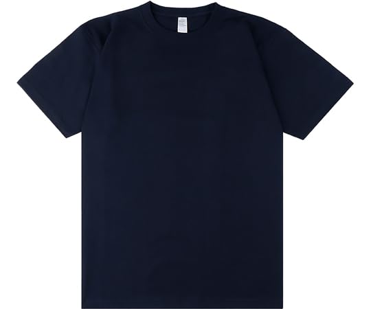 [ライフマックス] 6.6オンスプレミアムコンフォートTシャツ ネイビー S