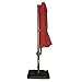 Abba Patio 11-Feet Offset Cantilever Umbrella Outdoor Patio Hanging Umbrella with Cross Base and Umbrella Cover, Red
