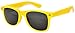OWL Retro Style Yellow Frame Vintage Smoke Lens Sunglasses for Ladies