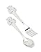 Godinger 15302 Bear Baby Spoon and Fork,