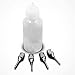 1 Oz (30ml) Plastic Henna Bottle Applicator with 4 Stainless Steel Tips.