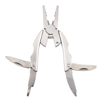 Stainless Steel Folding Tongs Portable Multi Function Clamp