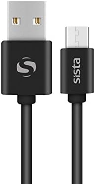 Sista Joy 3.3ft(1m) Micro USB Data Cable, Data &amp; Sync &amp; Fast Charging for Samsung/Nexus/LG/Huawei Android Smartphones and More (Black)