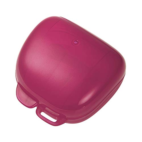 nip2-in-1 Pacifier/Soother Box Sterilizer and Hygienic Soother Storage Case, Microwavable, Clean soothers in 60 seconds, Made in Germany, Fits most soothers - Pink