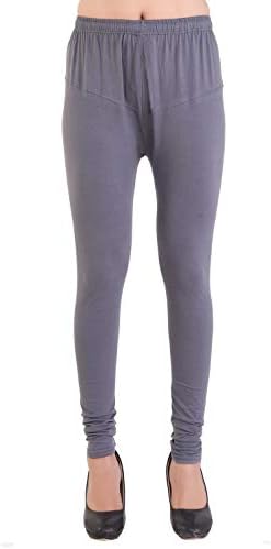 Raiter® Women and Girls Ultra Soft Cotton Solid Churidar Legging in 50 Colour Waist Size:- 28 Inches to 38 Inches
