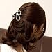 Meilliwish Diamond Butterfly Hair Clip Claw (D14)(Black)