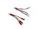 BTG RC Quadcopter Helicopter Li-po Battery Charging Adapter Cable Wire (White Plugs & JST Plugs) to 3S 11.1V Balance Charger for Hubsan X4 H107L H107C H107D Syma X5C X5C-1 X5SW X5SC Wltoys V977 UDI U818A U817A MJX...