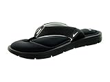 Nike Womens Comfort Thong Black/White Sandal 5 B - Medium