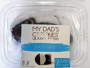 My Dad's Cookies Gluten Free Black and White Cookie