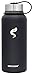 Stainless Steel Insulated Water Bottle - Wide Mouth Leak Proof Vacuum Outdoors Coffee Mug - Ice Cold Up to 24 Hrs/Hot 13 Hrs Double Walled Flask - Laser Marking