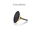 Glass Polish 2 inch (50mm) Spindle Hook & Loop Grip Backing Pad for Drills with Universal Drill Attachment