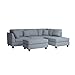 Poundex Upholstered Sofas/Sectionals/Armchairs, Grey