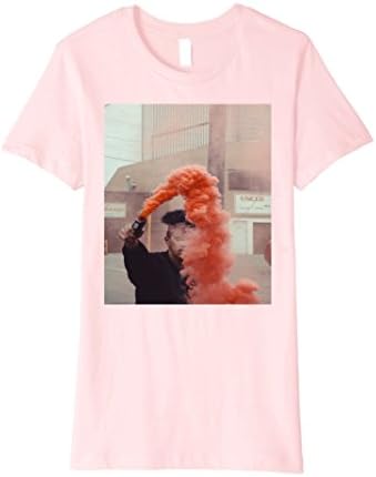 Womens Smoke Grenade Tee Small Pink