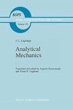 Analytical Mechanics, Lagrange, J. L., 9048147794