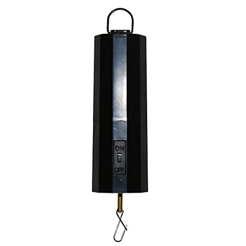 30 RPM Battery Powered Wind Spinner Black Rotating Motor