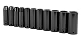 Stanley 97-125 11 Piece 1/2-Inch Drive SAE Deep Impact Socket Set (Tools &amp; Home Improvement)
