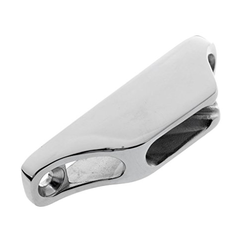 Dovewill Strong Durable Boat Clam Cleat Rope Cleat Boat Parts Sailboat Yatch Hardware - Marine Grade 316 Stainless Steel