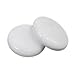 Aboval 2 Pcs Professional Large Massage Stones Natural Jade Hot & Cold Stone for Spa, Massage Therapy (2.76 x 2.76 in)