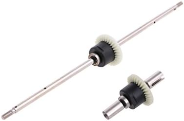 Shaoge Wltoys 12428 12423 1/12 RC Car Spare Parts Front Rear Differential Gear Set