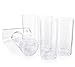 SET of 6 acrylic tumblers - 20 OZ acrylic glassware great use for acrylic wine glasses, or acrylic drinking glasses - Great gift idea