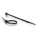 C2G 43036 TAA Compliant Cable Ties, 4 Inch Long, Black, Pack of 100