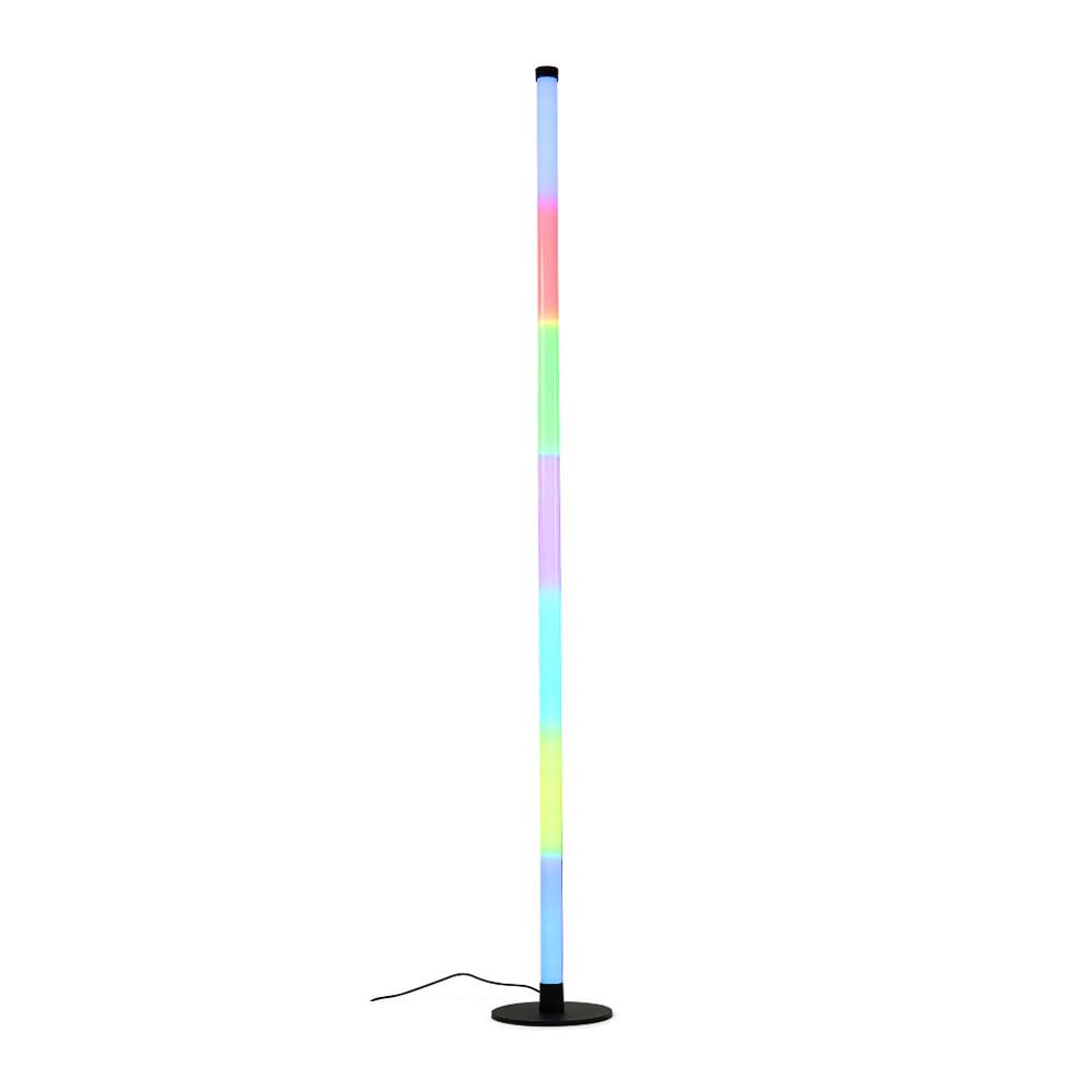 ValueLights | RGBIC Smart Floor Lamp, Smart WiFi App Control, Music Sync Colour Changing LED Light, Alexa and Google Compatible - USB Plug in | Smart Lighting & Home Tech Improvements Essential